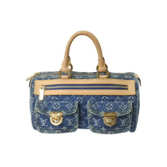 Louis Vuitton Neo Speedy handbag Monogram denim - Picture 1 of 9